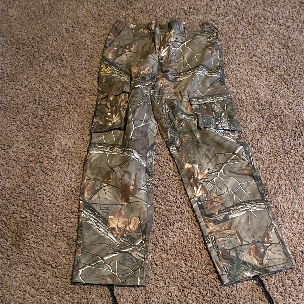 Real tree Camouflage Cargo Pants 32x34